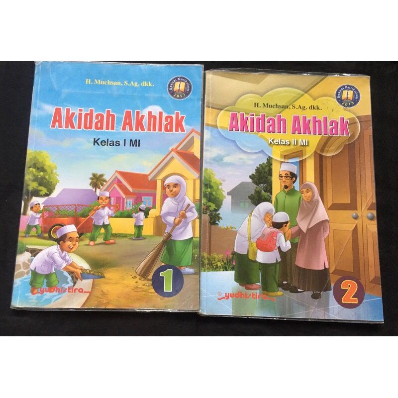 Jual Buku Akidah Akhlak MI Kelas 1,2 Yudistira | Shopee Indonesia