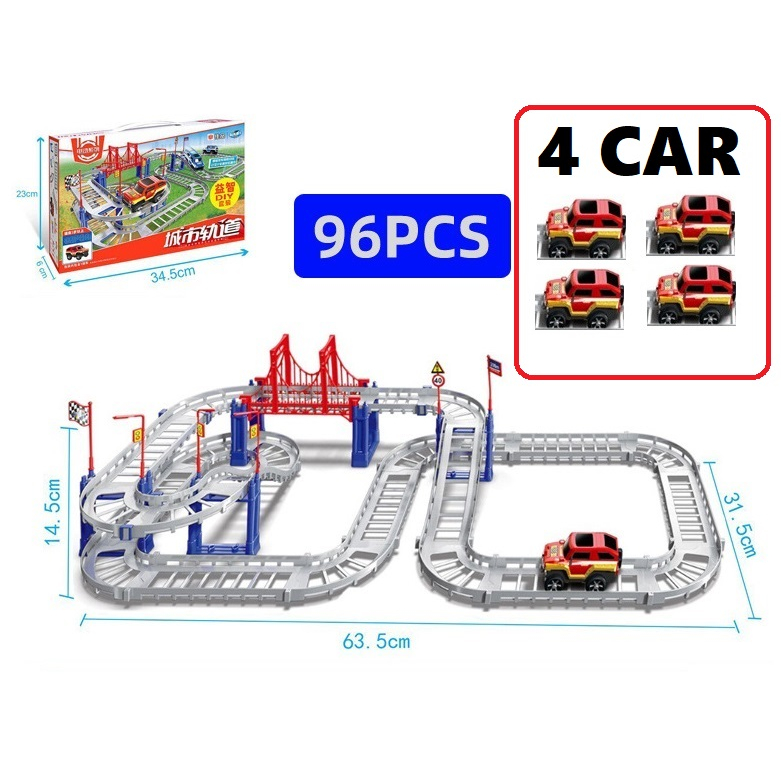 Jual DIY PUZZLE MAINAN ANAK RACING BALAP MOBIL - RACE CAR STATION REL ...