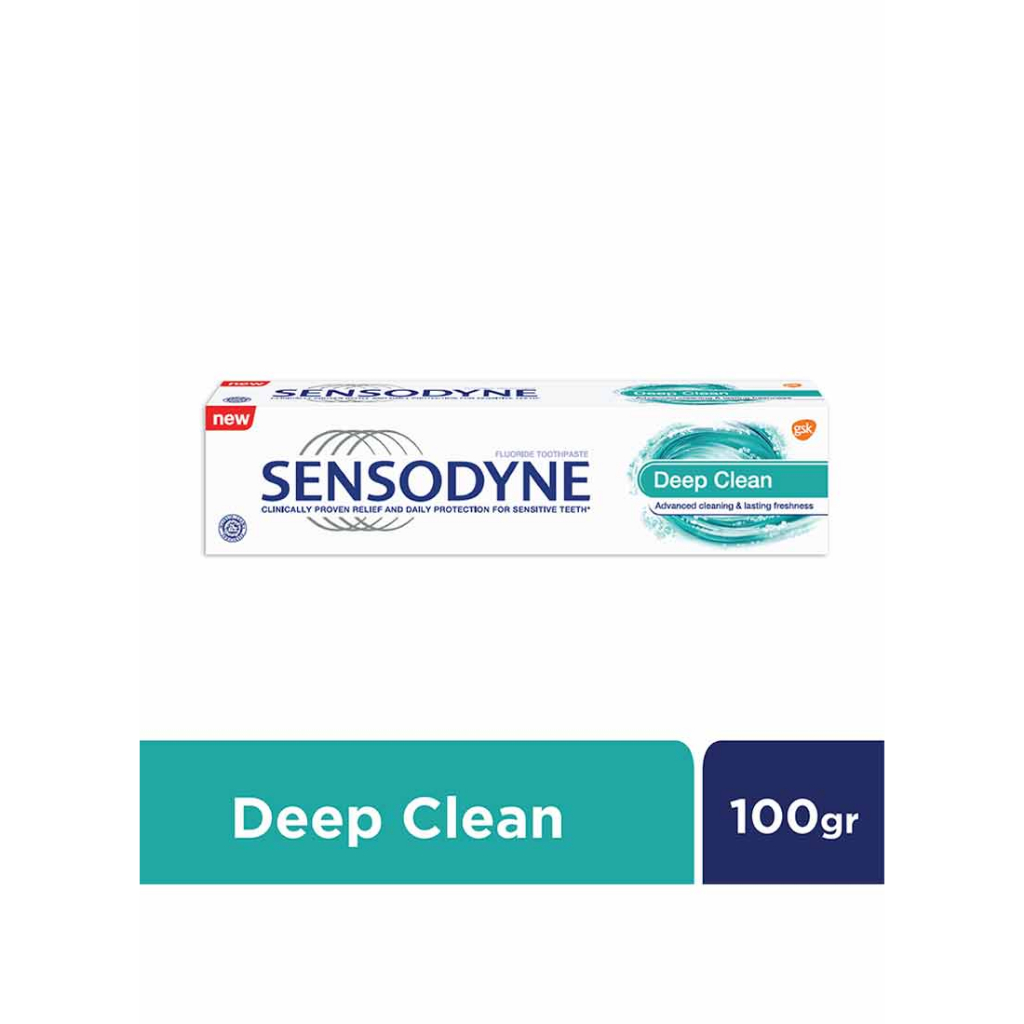 Jual Sensodyne Toothpaste Deep Clean 100gr | Shopee Indonesia