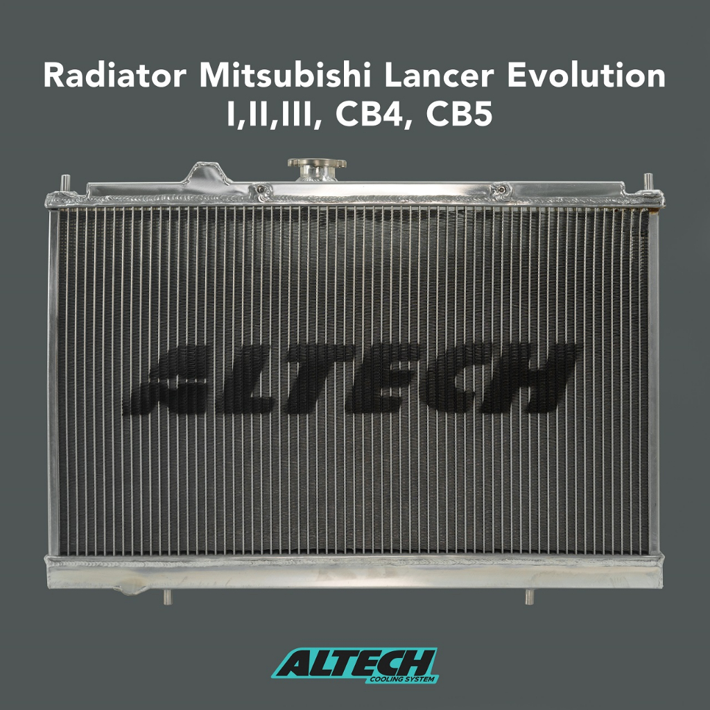 Jual Altech Radiator Alumunium Mitsubishi Lancer Evolution 1 2 3 CB5 ...