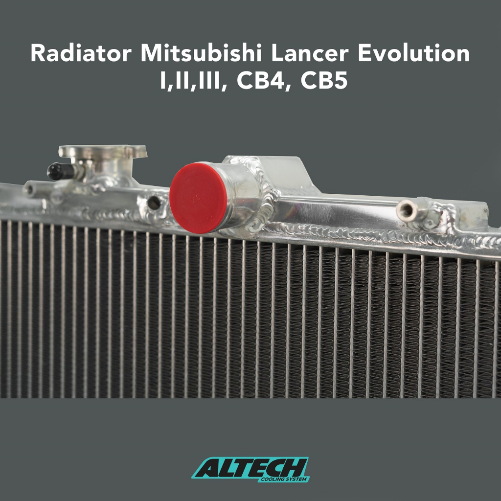 Jual Altech Radiator Alumunium Mitsubishi Lancer Evolution 1 2 3 CB5 ...