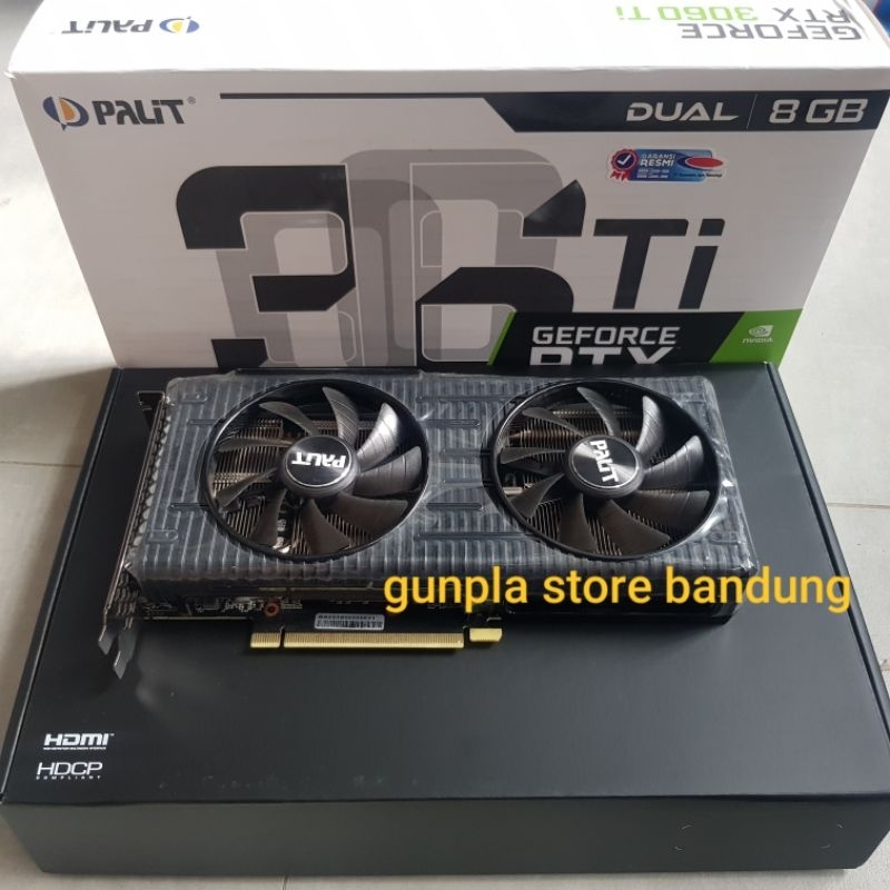 Jual VGA Nvidia Geforce RTX 3060 Ti Palit Dual 8GB garansi panjang ...