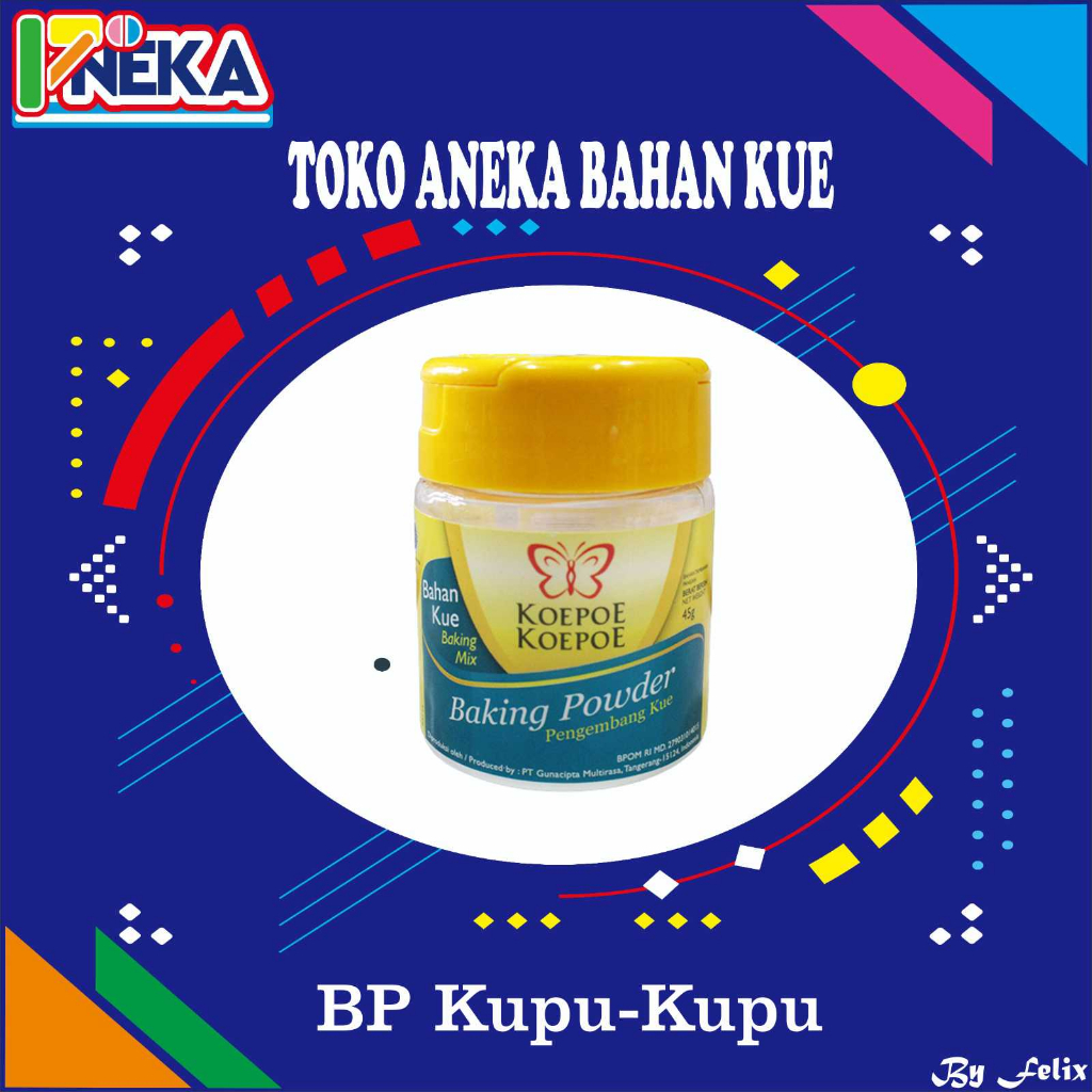 Jual Baking Powder Koepoe Koepoe 45gr Shopee Indonesia