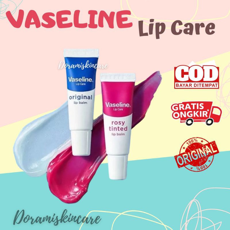 Jual VASELINE LIP BALM LIP THERAPHY VASELINI ORIGINAL 100% | Shopee ...