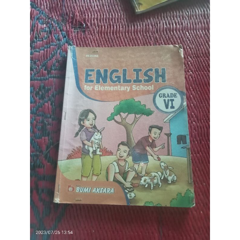 Jual BUKU ENGLISH FOR ELEMENTARY SCHOOL KLS 6 SD PENERBIT BUMI AKSARA ...