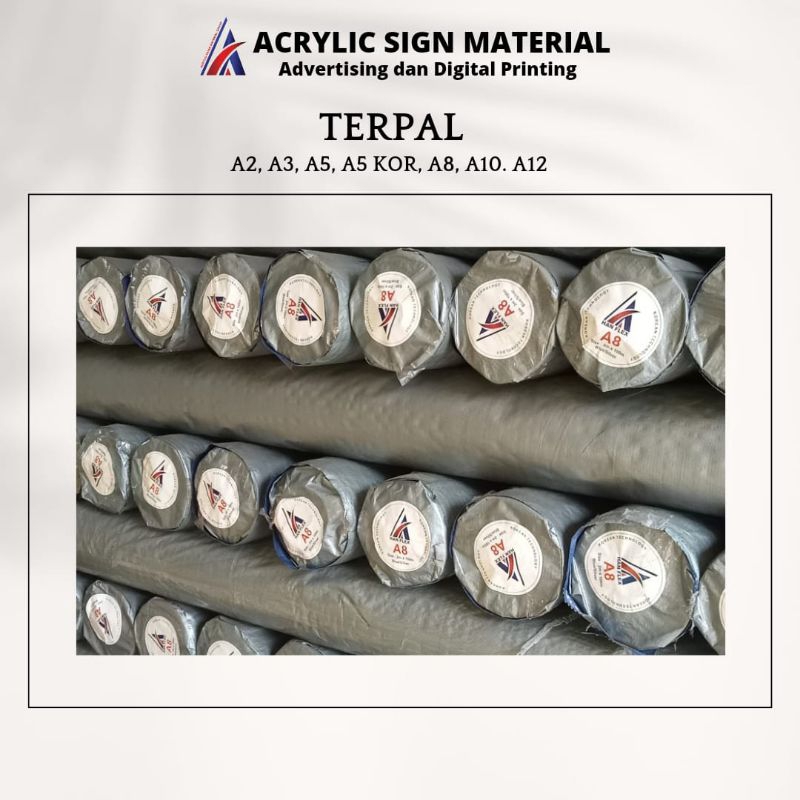 Jual TERPAL PLASTIK A2 - Terpal Per Roll 100 M | Shopee Indonesia
