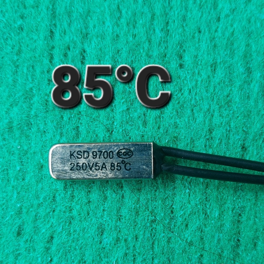 Thermostat KSD 9700 - Protection Thermique 250V 5A, 105°C - Interrupteur De Température Pour Appareils électriques