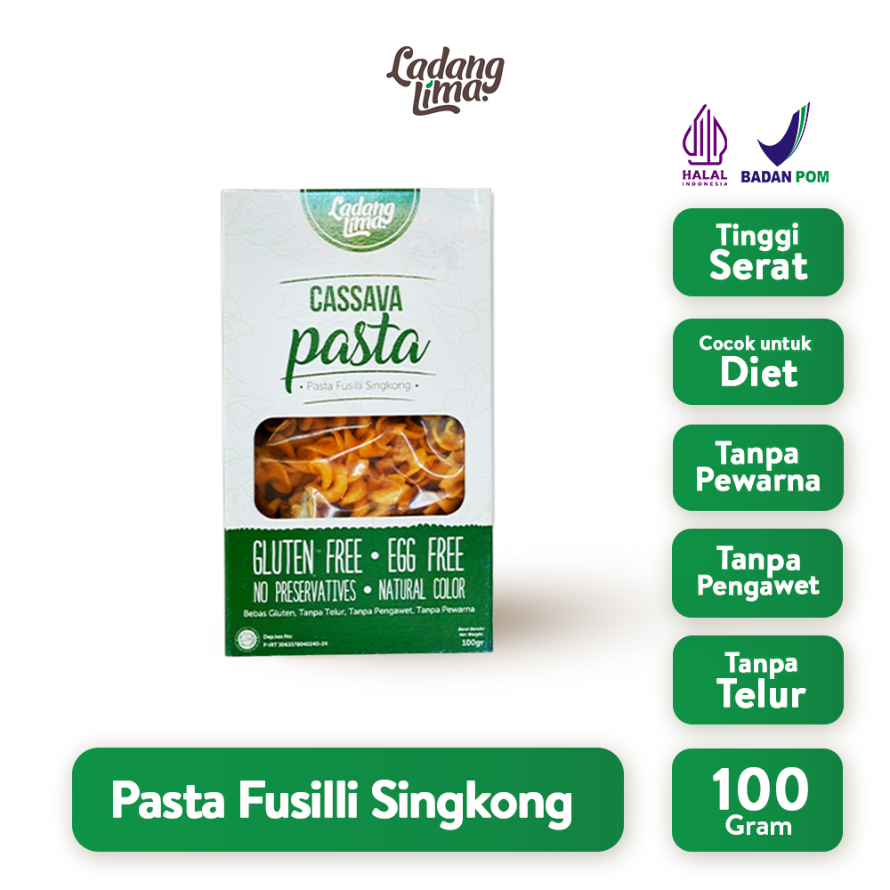 Jual Ladang Lima Pasta Fusilli 100g Shopee Indonesia