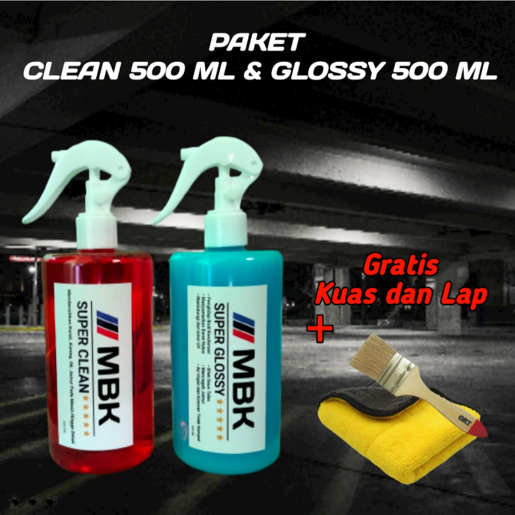 Jual Paket 500 ML Pembersih Kerak Mesin dan Pengkilap Body Kendaraan ...
