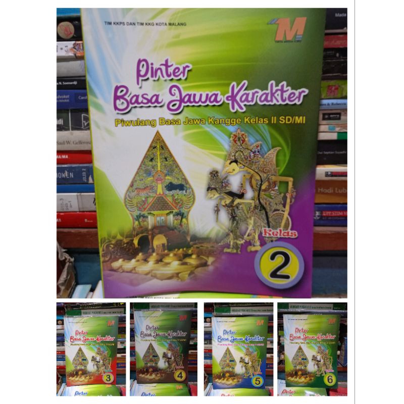 Jual BUKU SISWA PINTER BASA JAWA KARAKTER UNTUK SD/MI KELAS 2 - 6 ...