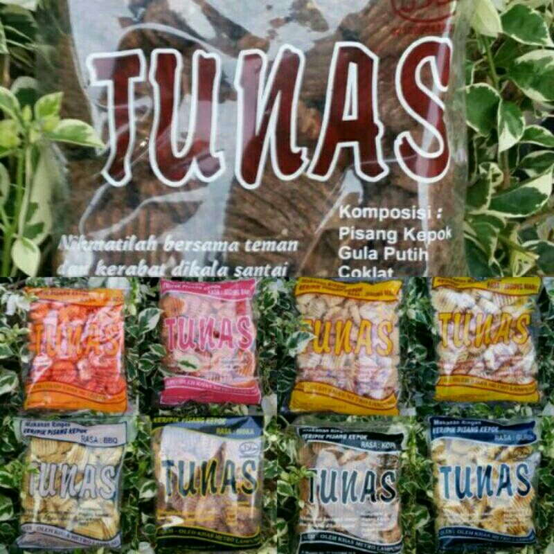 Jual keripik pisang kapok tunas rasa durian | Shopee Indonesia