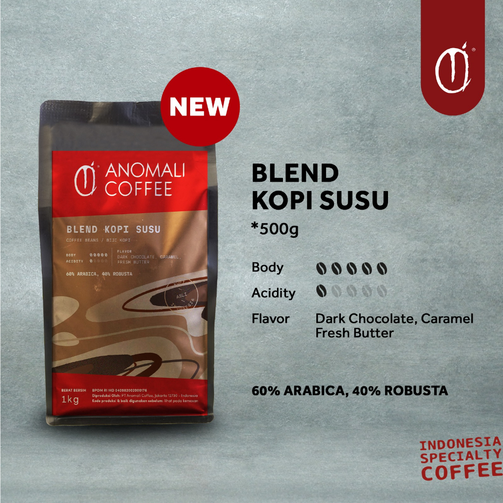 Jual Anomali Coffee Biji Kopi Susu Blend Gr Shopee Indonesia