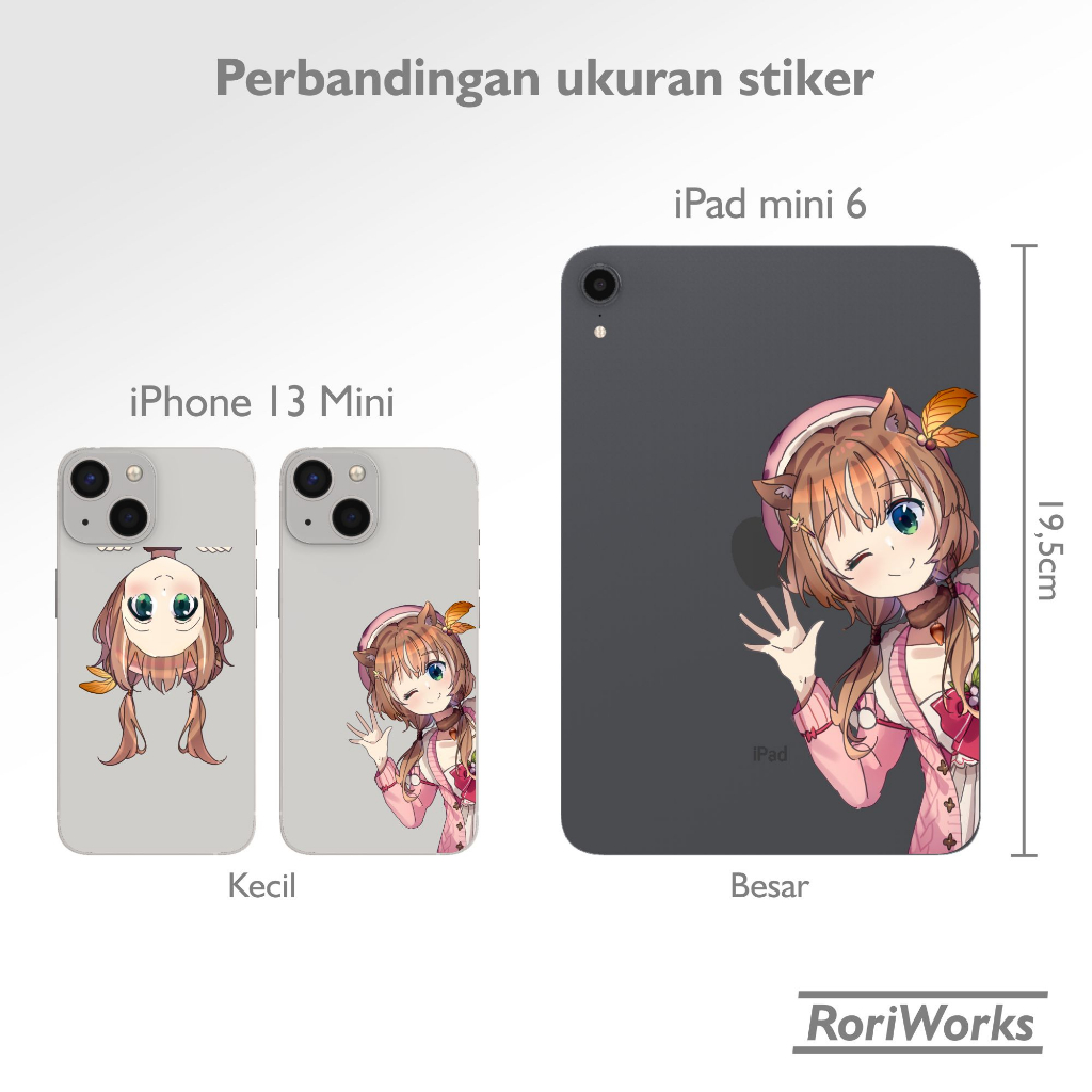 Jual Stiker Anime Intip - Ayunda Risu | hololive | Shopee Indonesia