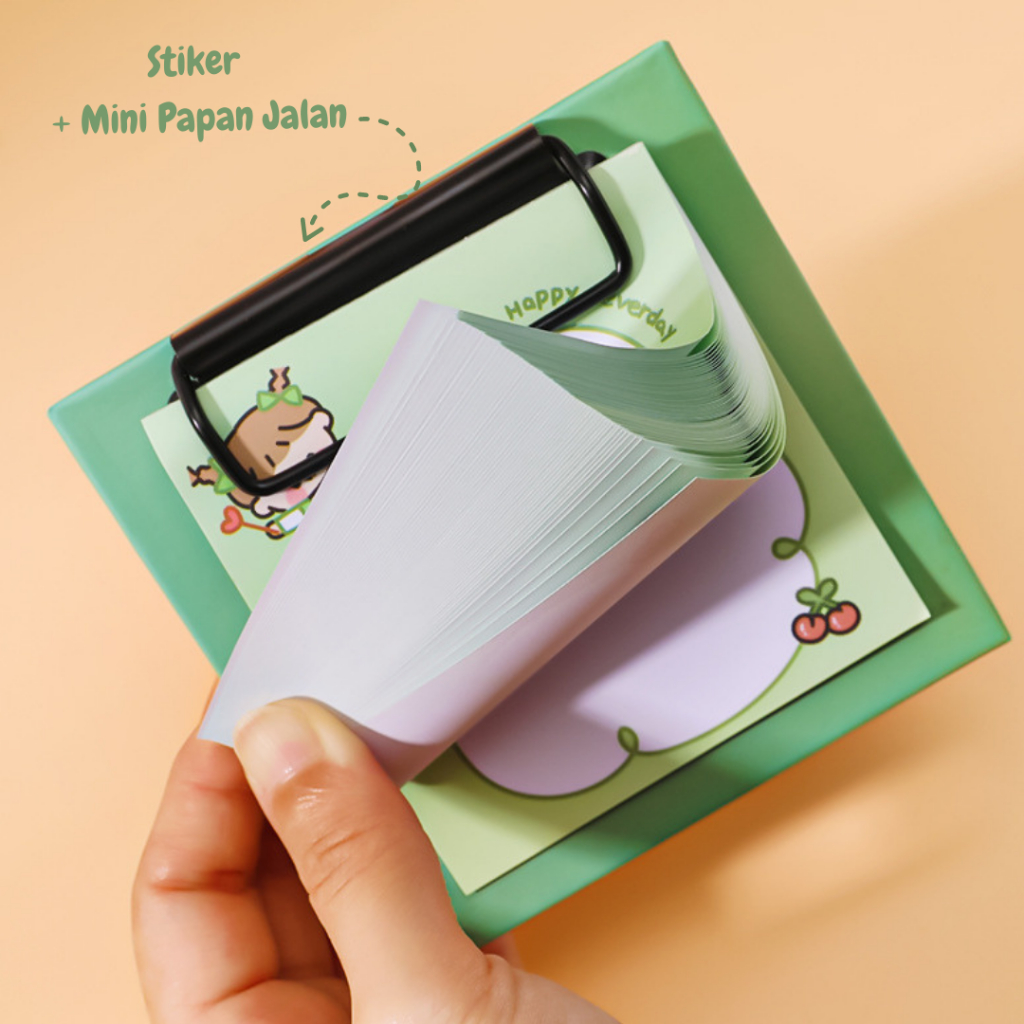 Jual TOPER Sticky Notes Free Papan Jalan Penjepit Kertas Lucu Karakter ...