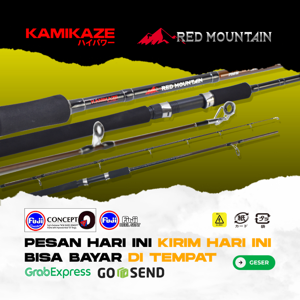 Jual Joran Pancing Pasiran & ROCK Fishing Lurekiller Surf casting 4.20M  CW.200-400 gr KUAT berkualitas