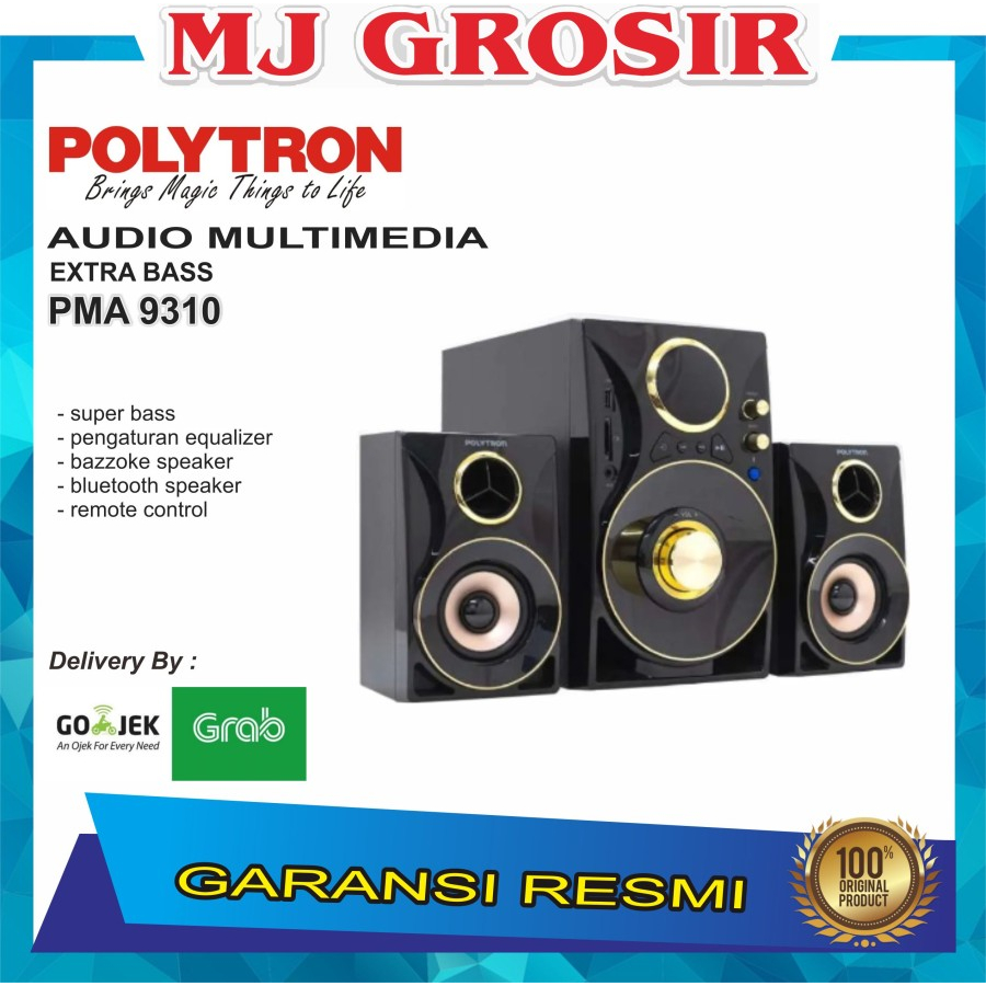 Jual Polytron Speaker Audio Pma 9310 Super Bass Usb Bluetooth Shopee