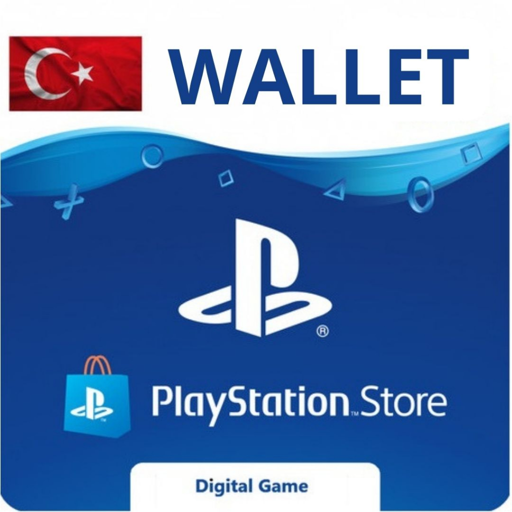 Jual Wallet Playstation Network (PSN) PS5/PS4 REG TURKI Shopee Indonesia