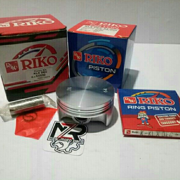 Jual PISTON KIT/SEHER SET RING BORE UP 60/61/62/63/64/65/66 PEN 14 MM ...