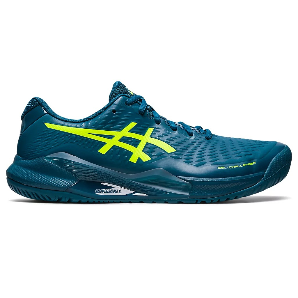 Jual Sepatu Tenis Asics Gel Challenger 14 Restful Teal Yellow Tennis