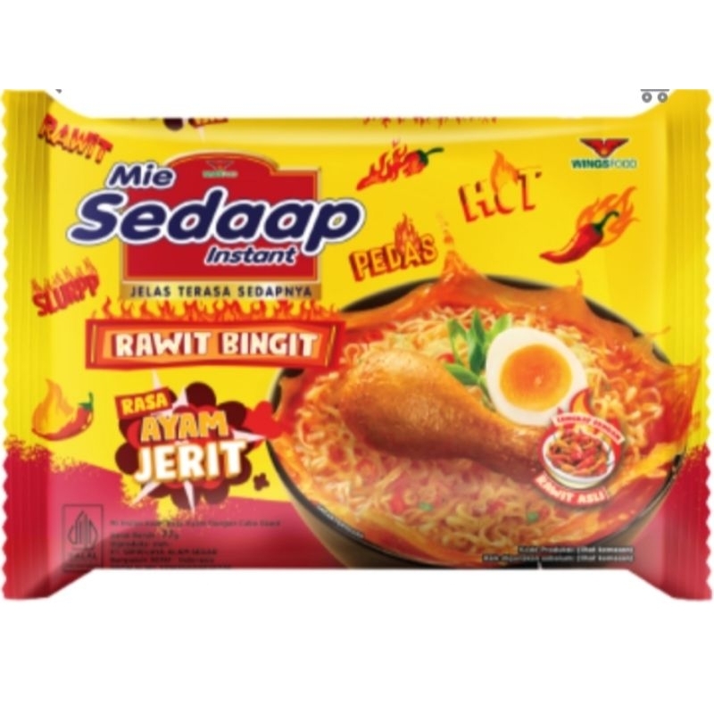 Jual Mie Sedaap Ayam Jerit 77 Gr Shopee Indonesia