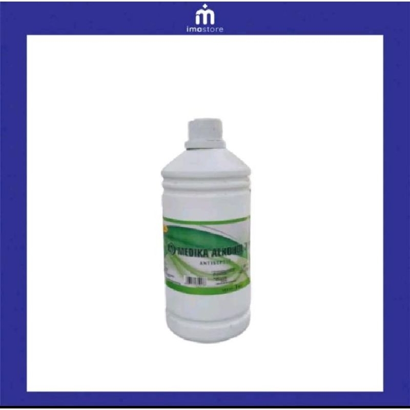 Jual alkohol 70% 1 Liter medika | Shopee Indonesia