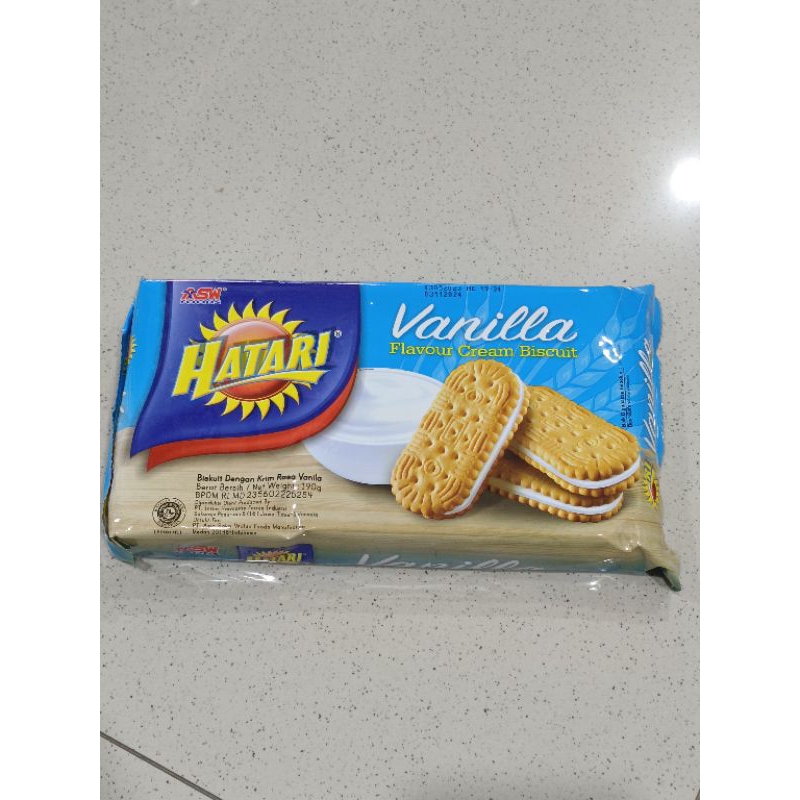 Jual Biscuit Hatari Cream All Variant 190gr Shopee Indonesia