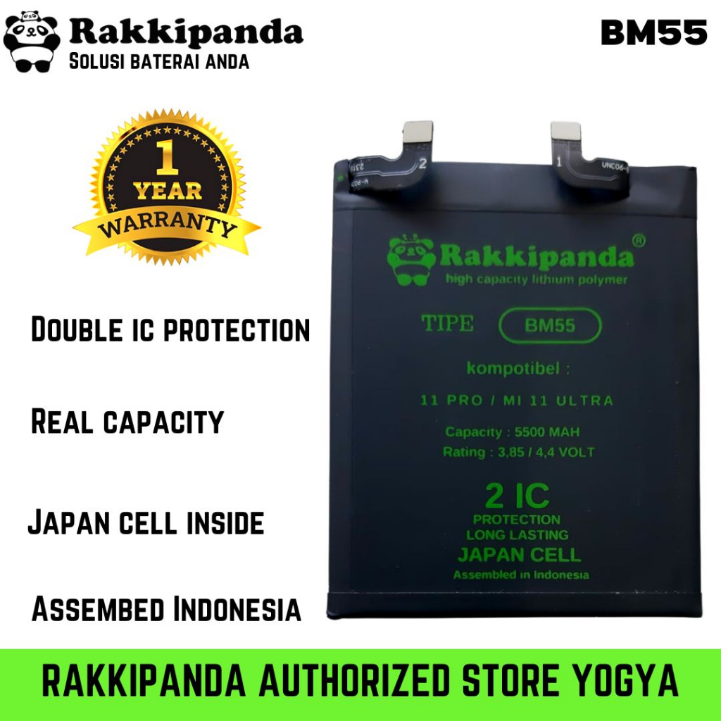 Jual Baterai Batrai Batre Battery Rakkipanda Bm For Xiaomi Mi Pro