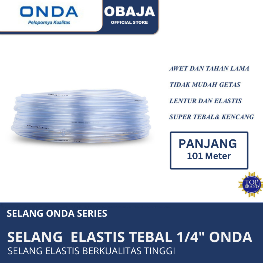 Jual Onda Selang Air Elastis Tebal Selang Elastis Tebal M Onda Shopee Indonesia