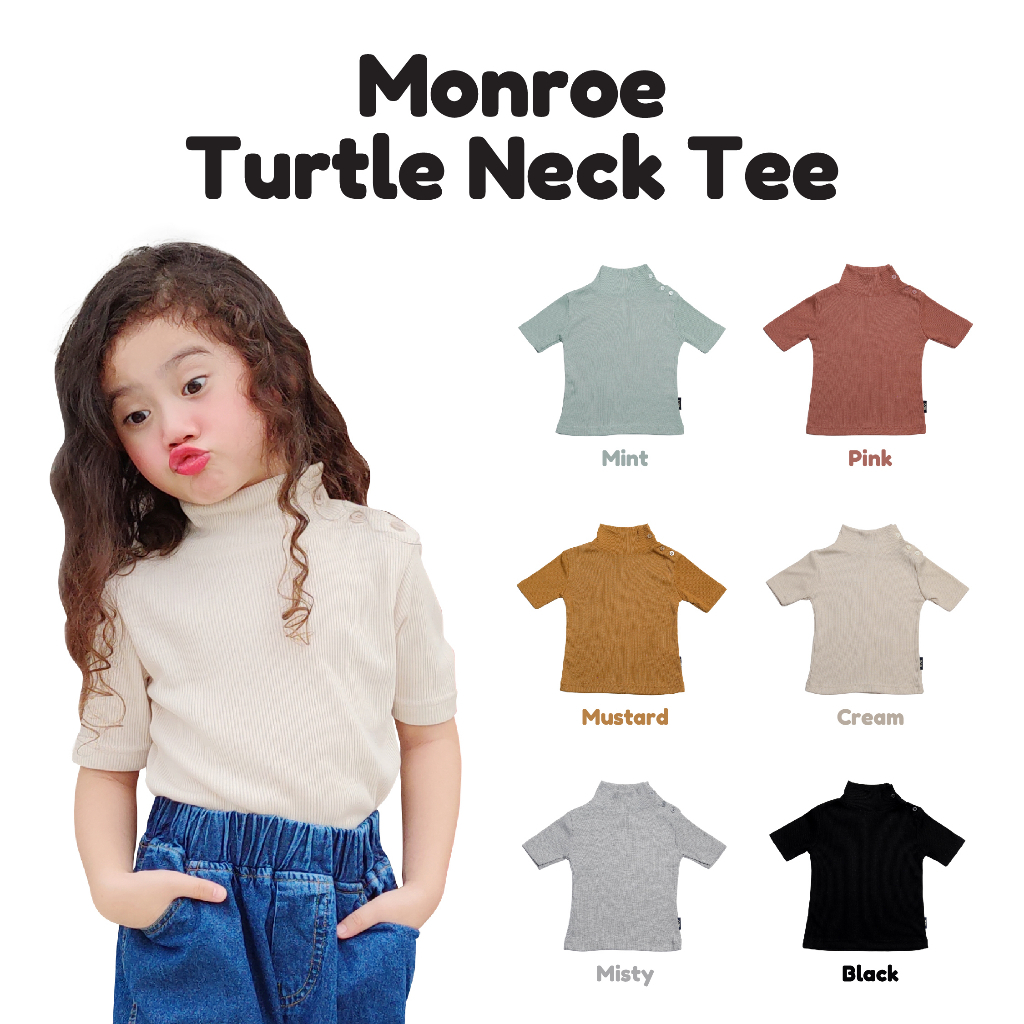 Jual Kaos Turtleneck Kids Atasan Rajut Anak Cowok Dan Cewek / Kaos ...