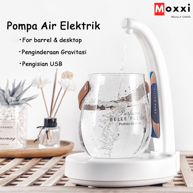 Jual Pompa Galon Air Elektrik Kuantitatif Cerdas Usb Rechargeable Water Dispenser Penginderaan