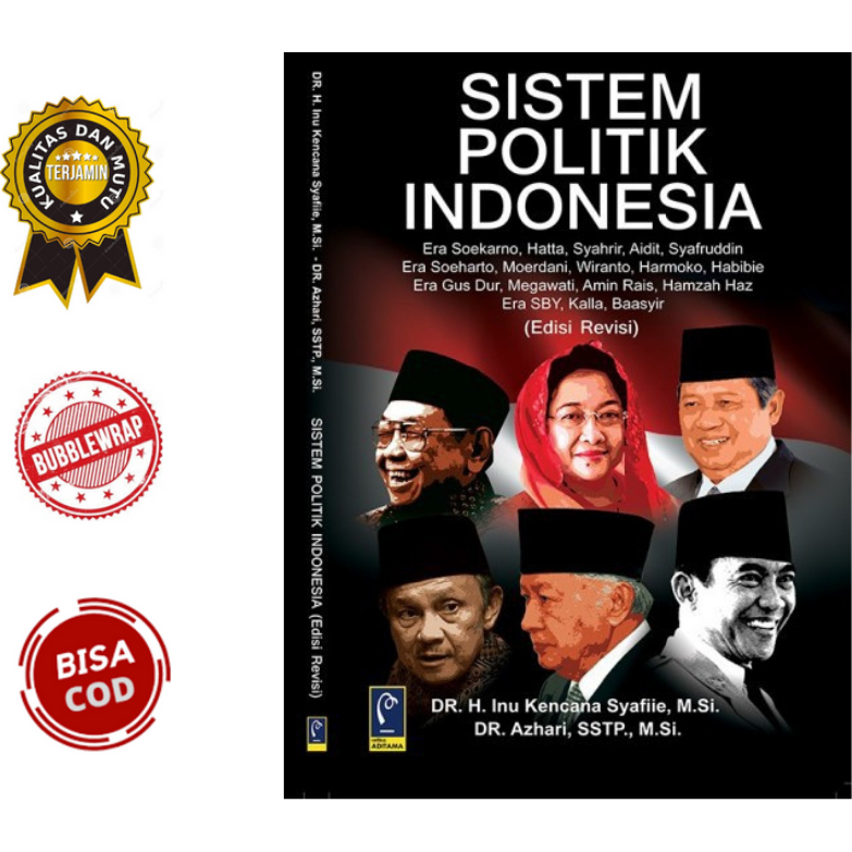 Jual BUKU SISTEM POLITIK INDONESIA (Edisi Revisi) - H. INU KENCANA ...