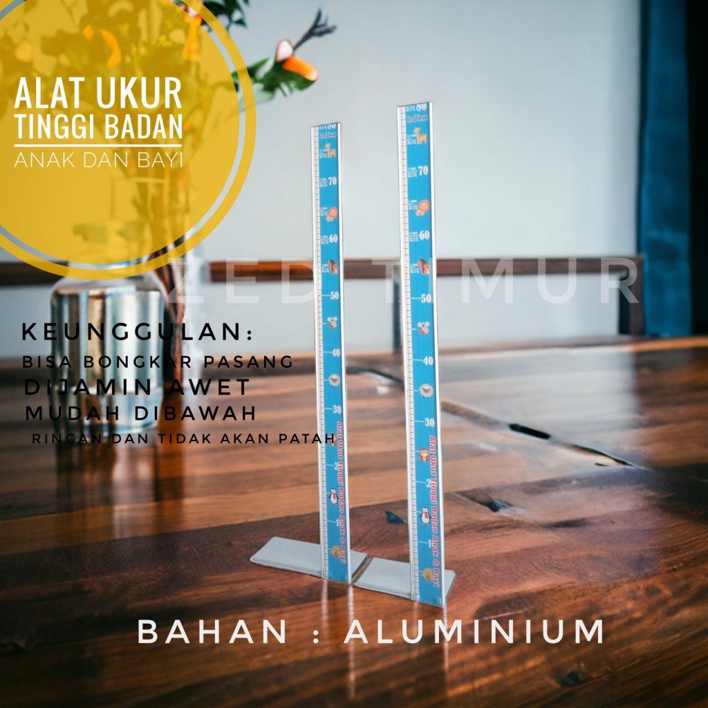 Jual Alat Ukur Panjang dan Tinggi Badan Bayi Aluminium Kuat Awet dan