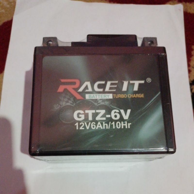 Jual aki kering gtz 6v 12v 6ah aki vario 125 vario 150 satria fu lexi