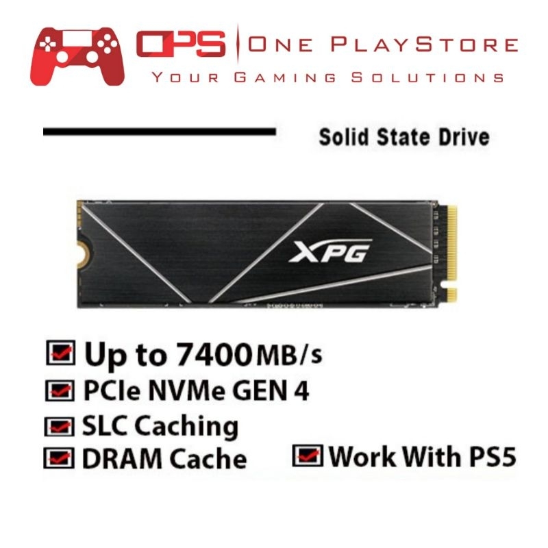 Jual PS5 SSD XPG Gammix S70 Blade NVMe 1TB 2TB | Shopee Indonesia