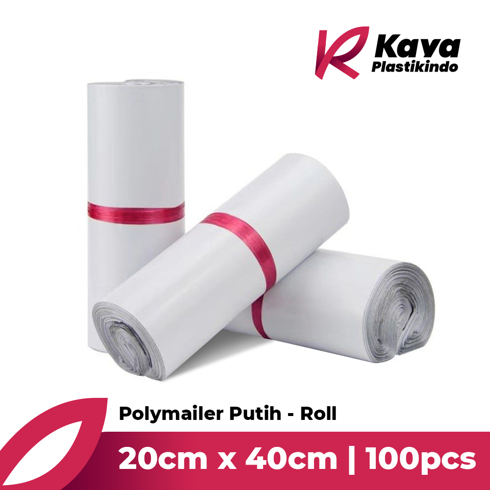Jual Plastik Kemasan Polymailer Putih Roll Shopee Indonesia