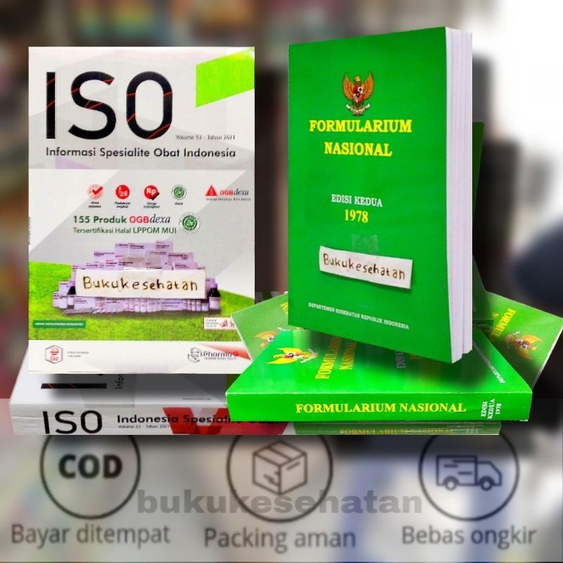 Jual Paket 2 Buku Farmasi FORMULARIUM NASIONAL( Fornas) Dan INDONESIA ...