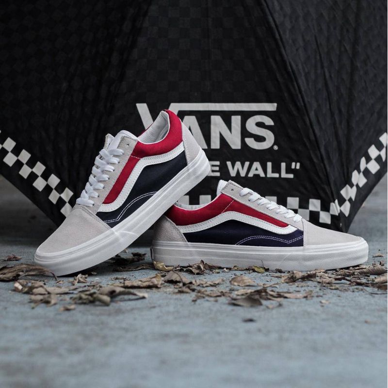 Vans old skool clearance retro block on feet