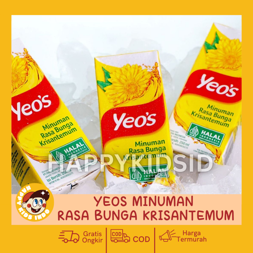 Jual Minuman Instant Yeos Chrysantemum Tea 250ml 24 Pcs Yeos Kotak Krisantemum Yeos Bunga 2040