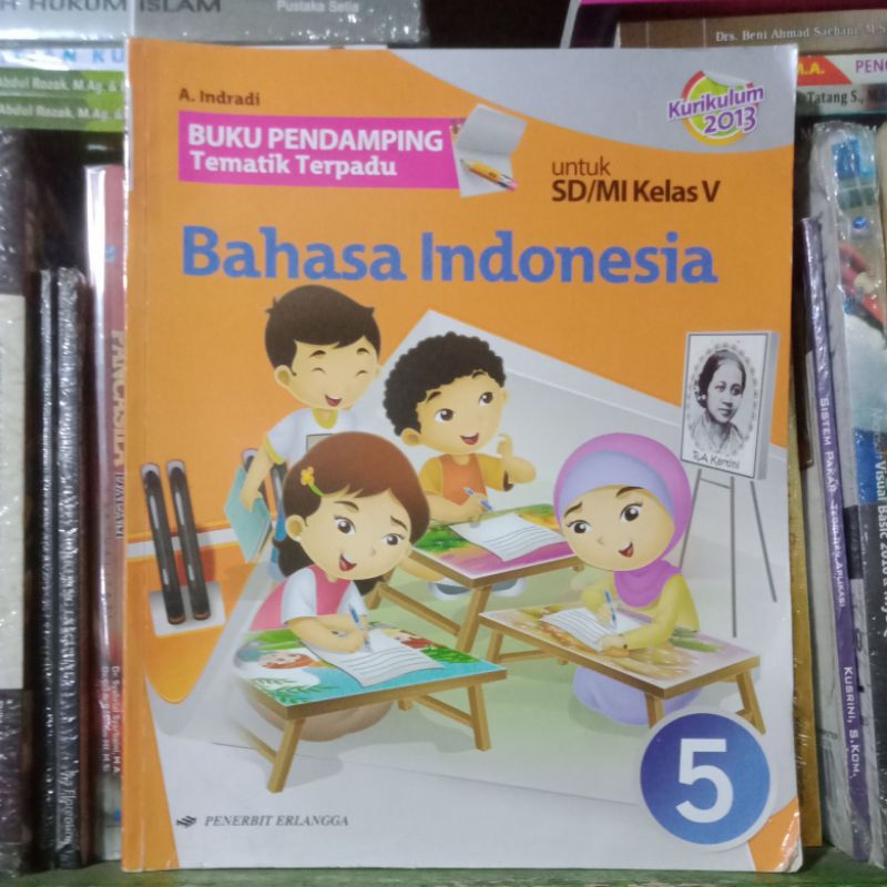 Jual Buku Pendamping Tematik Terpadu Bahasa Indonesia 5 Untuk Sd Mi