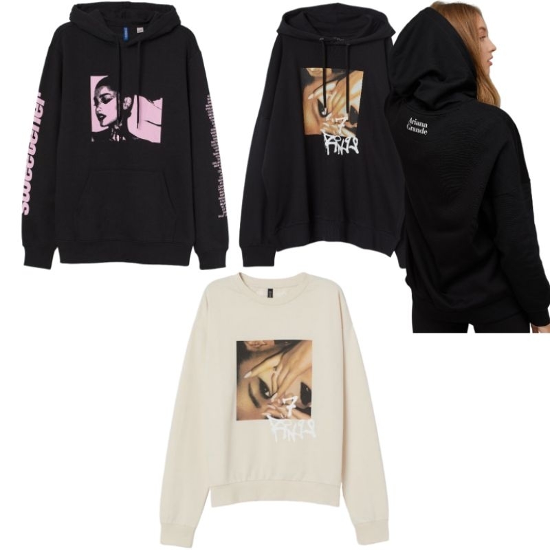 Ariana grande h&m sweatshirt best sale