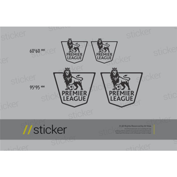 Jual Best Seller Premier League 01 - Cutting Sticker Stiker Oracal ...