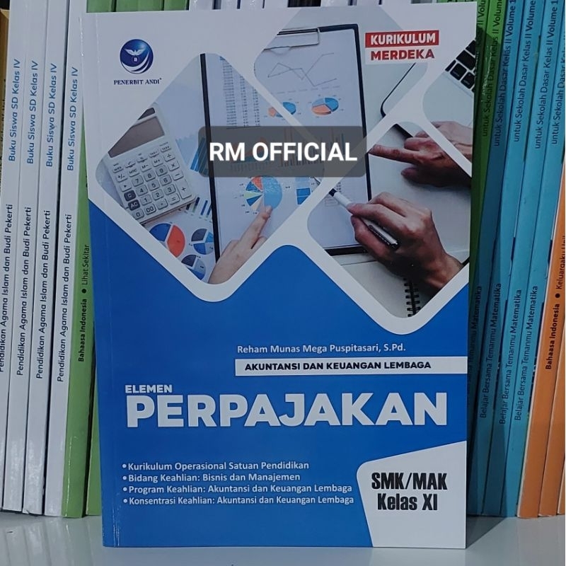 Jual Buku Smk Fase F Akl Elemen Perpajakan Kelas 11 Smk Mak Kurikulum