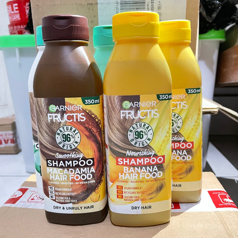 Jual GARNIER Fructis Hair Food Shampoo Conditioner 350ml Shopee Indonesia