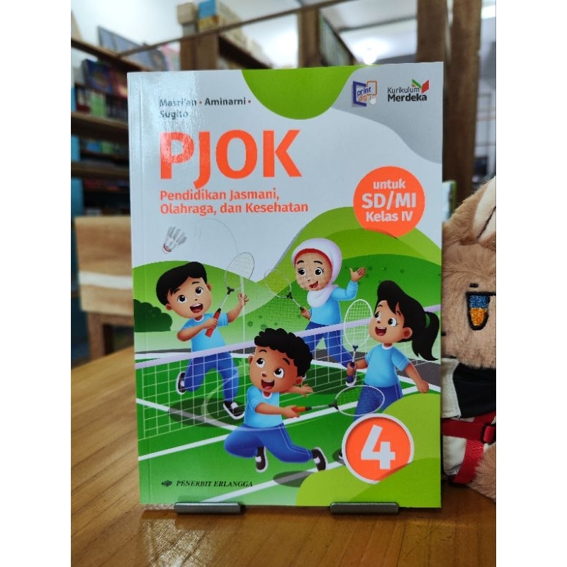 Jual Buku PJOK SD Kelas 4 Kurikulum Merdeka Erlangga | Shopee Indonesia