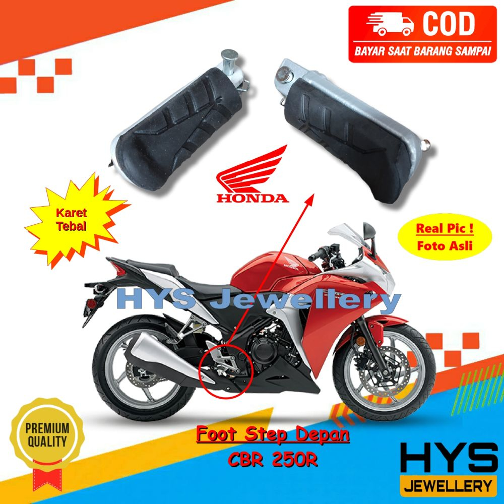 Jual [COD] Pustep Depan CBR 250R - Foot Step Footstep Pijakan Kaki ...