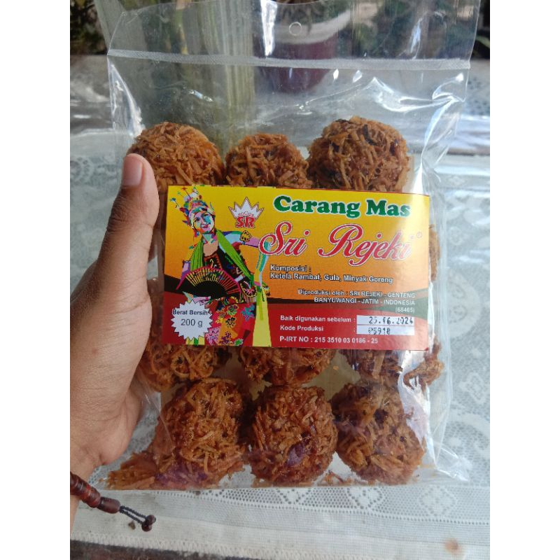 Jual Carang Mas Sri Rejeki Oleh Oleh Banyuwangi 200 Gram Shopee Indonesia