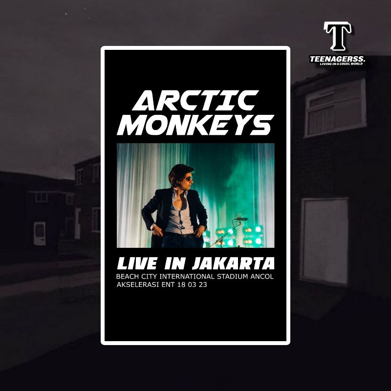 Jual Poster Arctic Monkeys Live In Jakarta | Shopee Indonesia