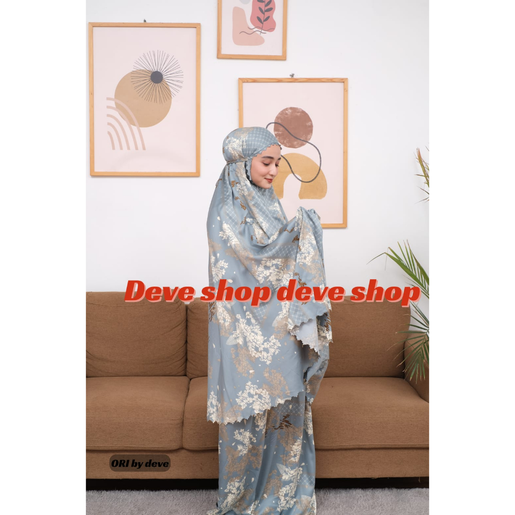 Jual Mukena Dewasa Maxxmara Armani Syahnaz full motif daily laser cut ...