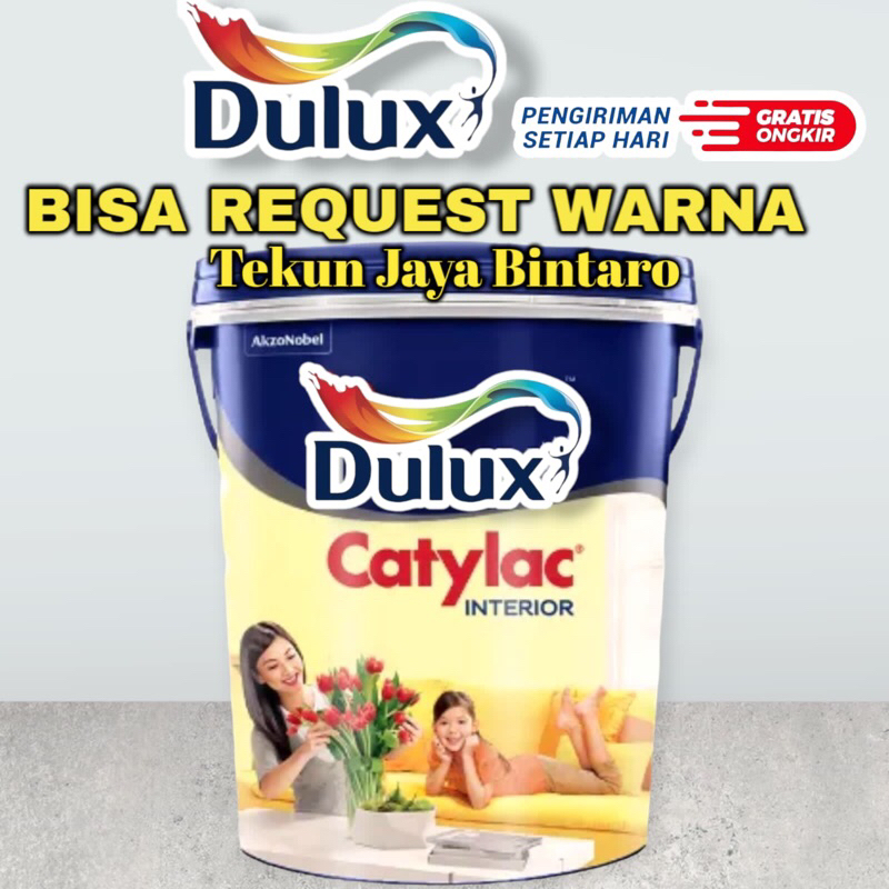 Jual Dulux Catylac Interior Purest Frost 5 Kg Gallon Shopee Indonesia 8580