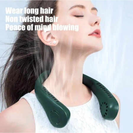 Kipas Angin Gantung Leher Portable USB/ Mini Fan Neck Elektrik